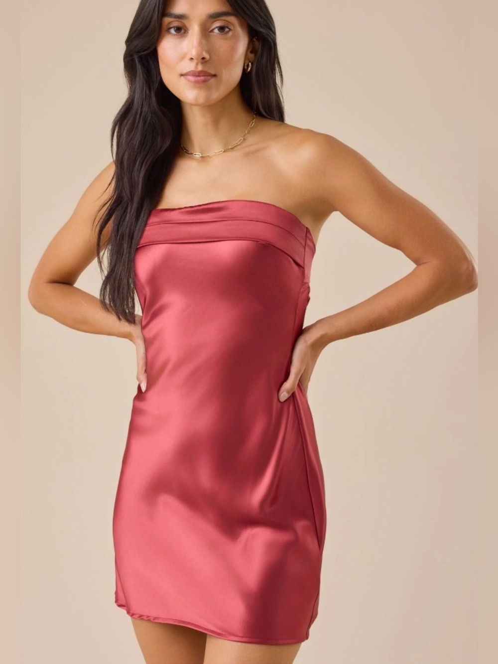 NWT Altar’d State size small satin mini dress